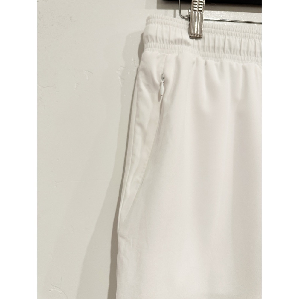 Alo Yoga Men's 7" Unity 2-In-1 Short in White Size Large - Picture 11 of 16